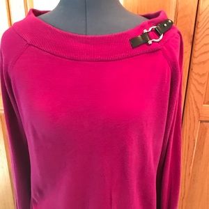 RALPH LAUREN Fuchsia sweater